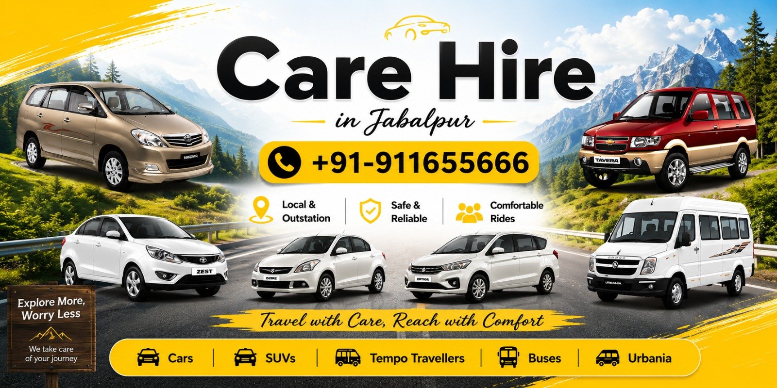 Tempo traveller booking in Jabalpur